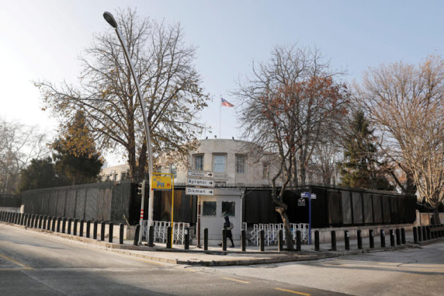Συναγερμός στην Άγκυρα! Πυροβολισμοί στην πρεσβεία των ΗΠΑ - Φωτογραφία 1