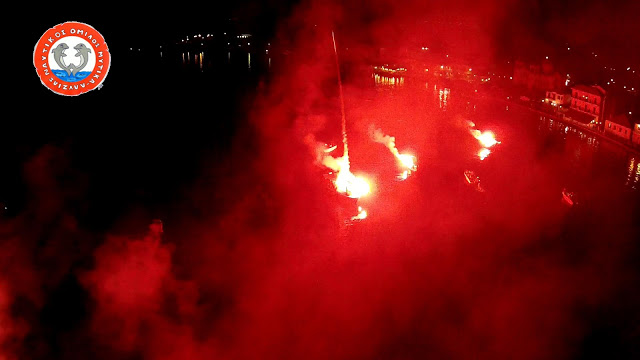 Η νυκτερινή βαρκάδα στον ΜΥΤΙΚΑ | (βίντεο από drone) - Φωτογραφία 1