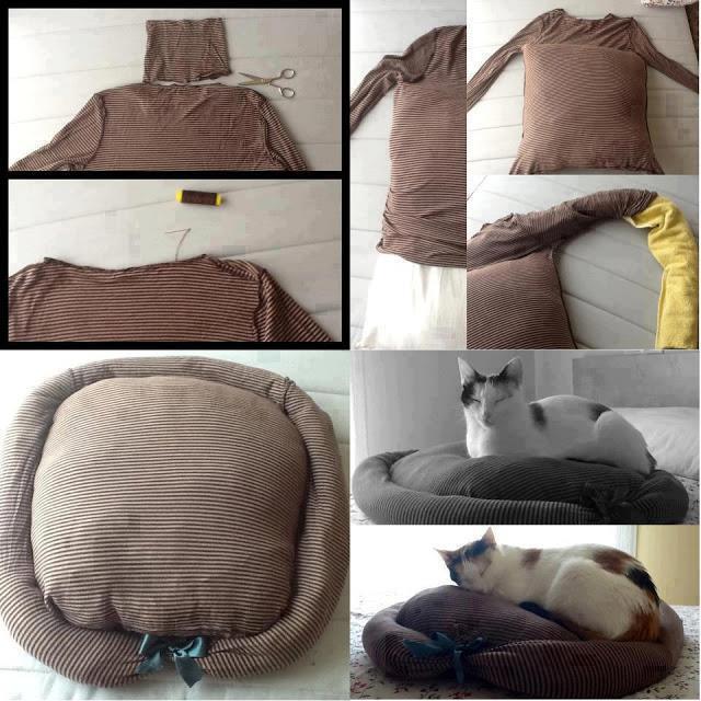 Πως να φτιάξετε ένα κρεβάτι σκύλου και γάτας μέσα σε λίγα λεπτά! - Φωτογραφία 3