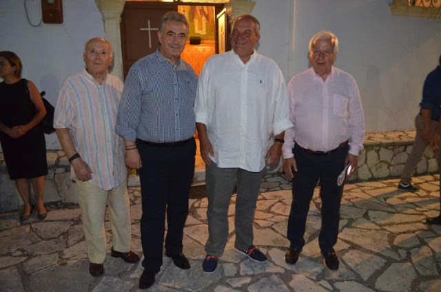 Ο πρώην πρωθυπουργός Κώστας Καραμανλής στο Κατωχώρι Λευκάδας (ΦΩΤΟ) - Φωτογραφία 18