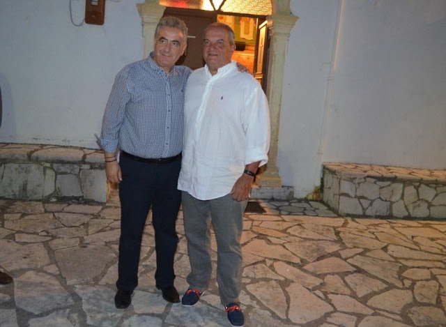 Ο πρώην πρωθυπουργός Κώστας Καραμανλής στο Κατωχώρι Λευκάδας (ΦΩΤΟ) - Φωτογραφία 25