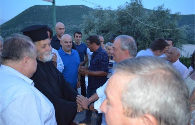 Ο πρώην πρωθυπουργός Κώστας Καραμανλής στο Κατωχώρι Λευκάδας (ΦΩΤΟ) - Φωτογραφία 9