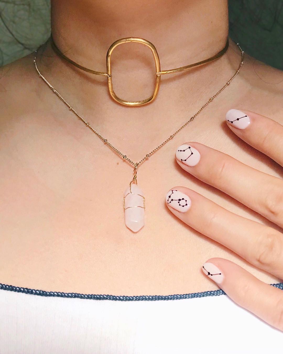 9 minimal ιδέες μανικιούρ σε μαύρο χρώμα - Φωτογραφία 7