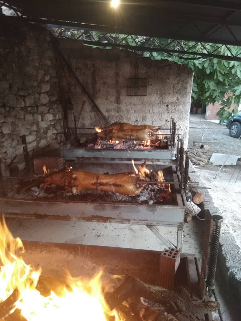 Γιόρτασαν οι Κυνηγοί στο ιστορικό εκκλησάκι Παναγία η Βροχοτινή στο Μοναστηράκι Βόνιτσας - Φωτογραφία 15