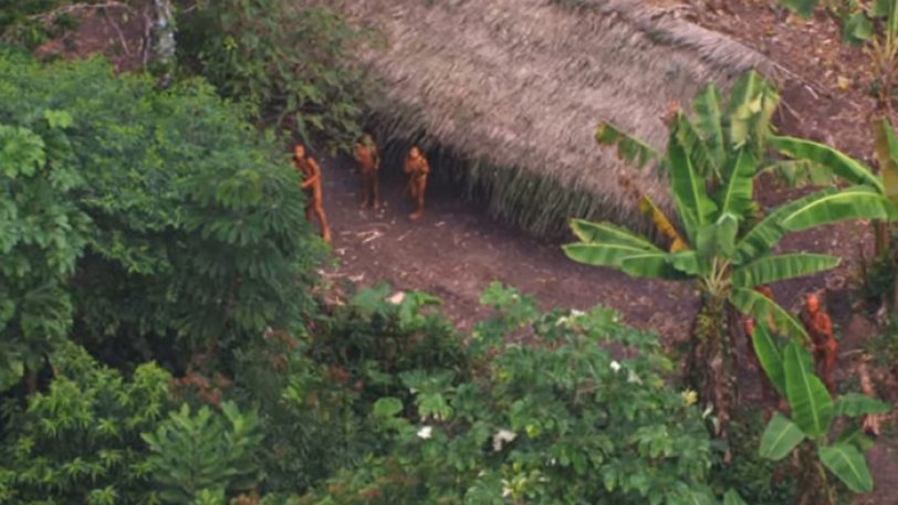 Drone εντόπισε μέλη μίας από τις 11 απομονωμένες φυλές του Αμαζονίου - Φωτογραφία 1