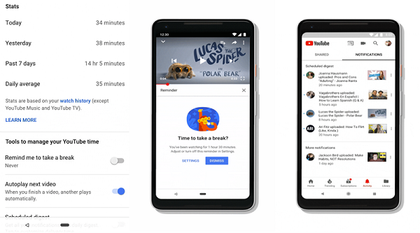 Η Google θα σας πει πόσο χρόνο ξοδεύετε στο YouTube - Φωτογραφία 3
