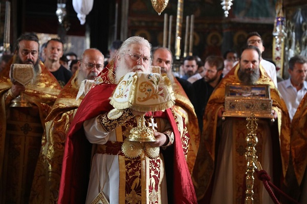 Η Θεομητορική εορτή της Κοιμήσεως στην Ι. Μ. Μ. Βατοπαιδίου (φωτογραφίες) - Φωτογραφία 9