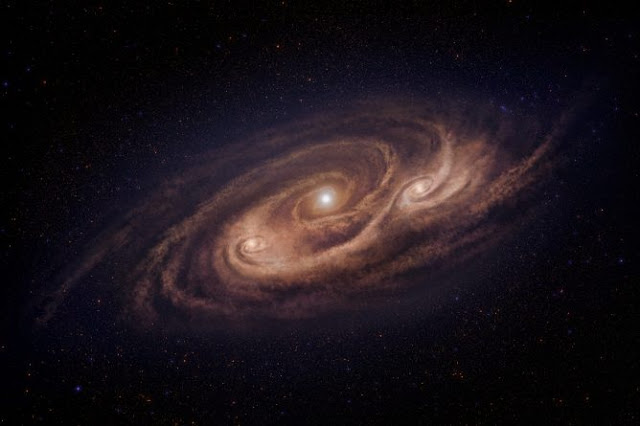 Το λεπτομερές διάγραμμα ενός τερατώδους γαλαξία - Φωτογραφία 1