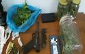 Σύλληψη ημεδαπού για ναρκωτικά και όπλα στο Ναύπλιο