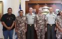 Συνάντηση Αρχηγού ΓΕΣ με 5μελή Αντιπροσωπεία του Στρατού της Ιορδανίας