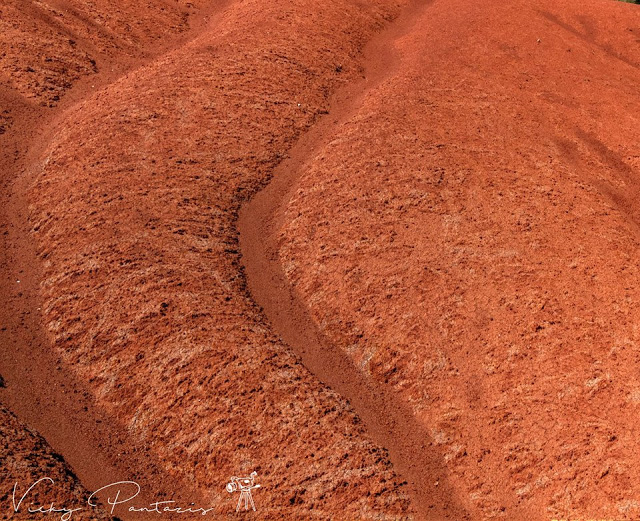 Το σπάνιο γεωλογικό φαινόμενο που μαγεύει: Δείτε τους κόκκινους αμμόλοφους στη ΠΡΕΒΕΖΑ με το φακό της Βονιτσάνας Vicky Pantazis - Φωτογραφία 16
