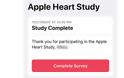 Οι ιδιοκτήτες του Apple Watch άρχισαν να λαμβάνουν ειδοποίηση για την ολοκλήρωση της μελέτης της Apple Heart - Φωτογραφία 2