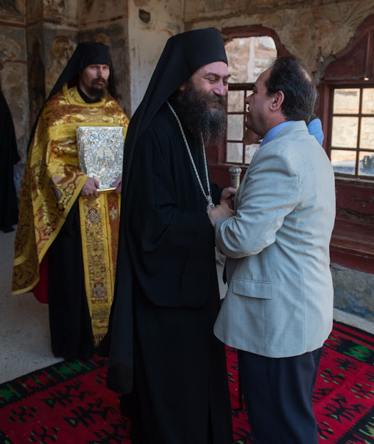 11032 - Ο νέος Πολιτικός Διοικητής του Αγίου Όρους στο Χιλιανδάρι (φωτογραφίες) - Φωτογραφία 4