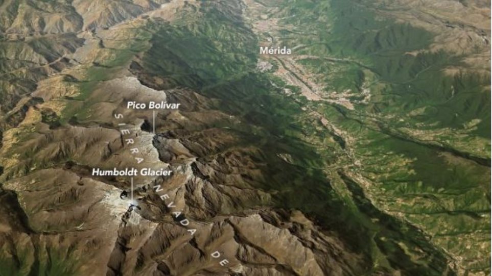 Δορυφορικές φωτογραφίες: «Εξαφανίζεται» ο παγετώνας Humboldt στη Βενεζουέλα - Φωτογραφία 1