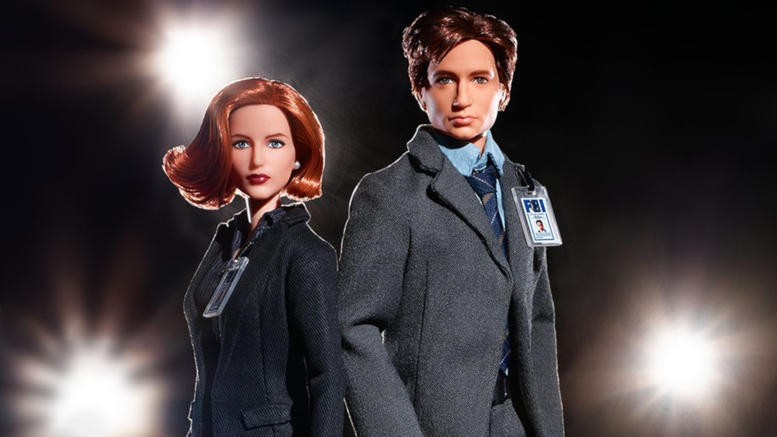 Κούκλες γίνονται οι πράκτορες Μόλντερ και Σκάλι των X-Files - Φωτογραφία 1