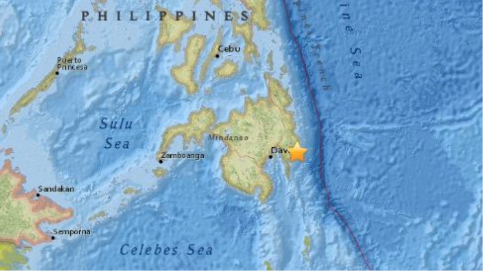 Φιλιππίνες: Σεισμός 6,4 βαθμών στα νότια της χώρας - Φωτογραφία 1