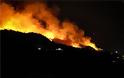 Μαίνεται η μεγάλη πυρκαγιά στη Σάμο παρά την ολονύκτια μάχη με τις φλόγες - Φωτογραφία 3