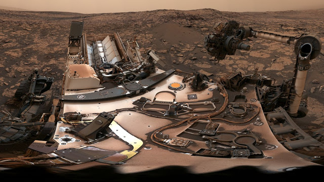 Πανοραμική θέα από την κάμερα του Curiosity - Φωτογραφία 1
