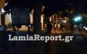 Λαμία: Έπεσε ξύλο κι άνοιξαν κεφάλια στην πλατεία