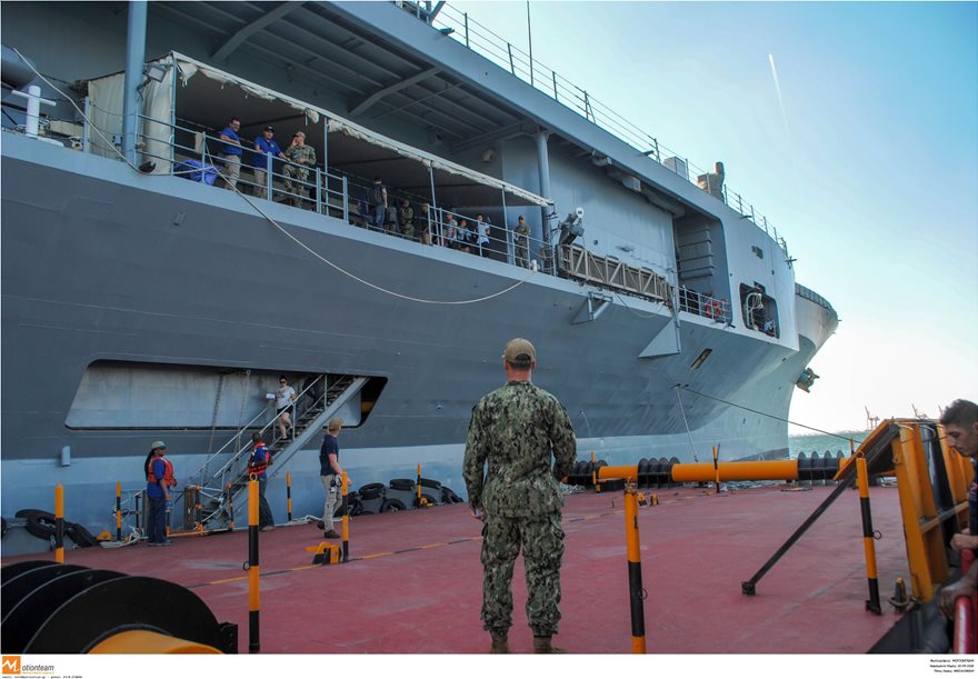 Ξενάγηση στη ναυαρχίδα του 6ου Αμερικανικού Στόλου «USS Mount Whitney» - Φωτογραφία 8