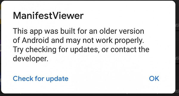 Android Q: Θα σε ενημερώνει εάν η εφαρμογή που χρησιμοποιείς είναι παλιά - Φωτογραφία 2