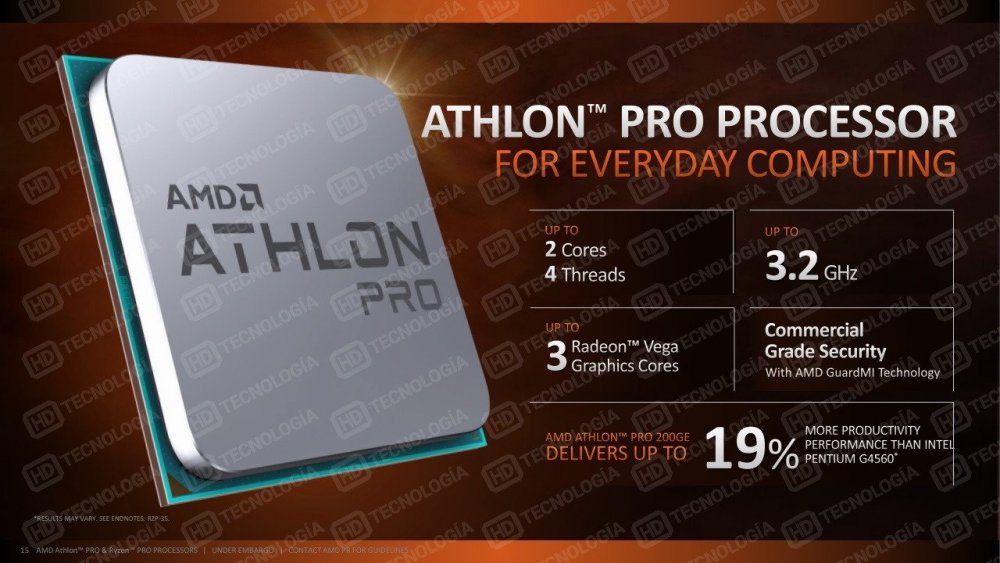 AMD Athlon Pro 200GE: Raven Ridge στη φόρα - Φωτογραφία 2
