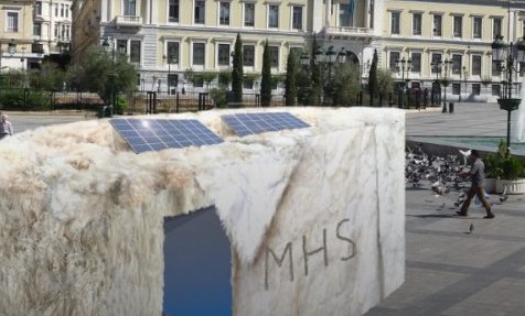 Τι είναι αυτό το τεράστιο κουτί που θα στηθεί τις επόμενες μέρες στις πλατείες της Αθήνας; - Φωτογραφία 1