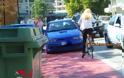 Δείτε τι συμβαίνει όταν παρκάρεις σε ποδηλατόδρομο στα Τρίκαλα - Φωτογραφία 1