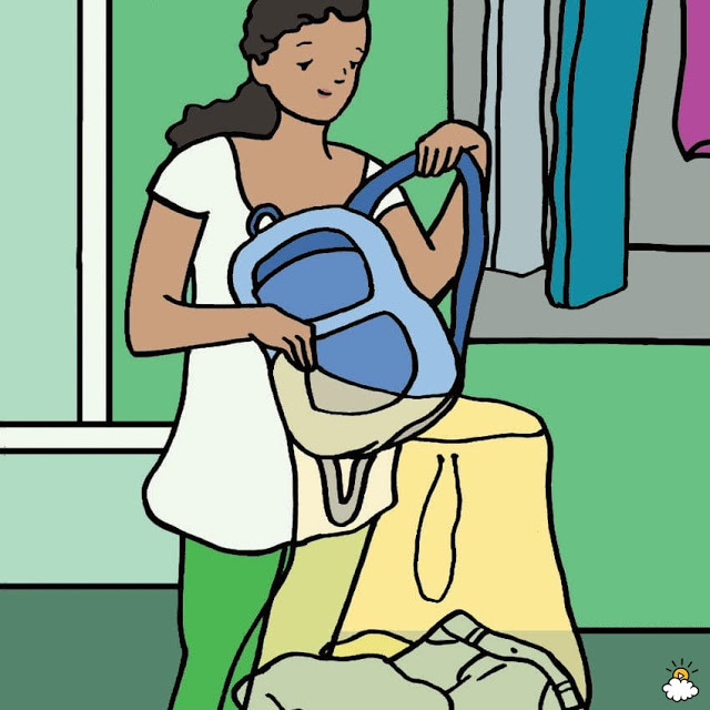 Πώς να πλύνετε την τσάντα του παιδιού (Αν δεν μπαίνει στο πλυντήριο) - Φωτογραφία 3