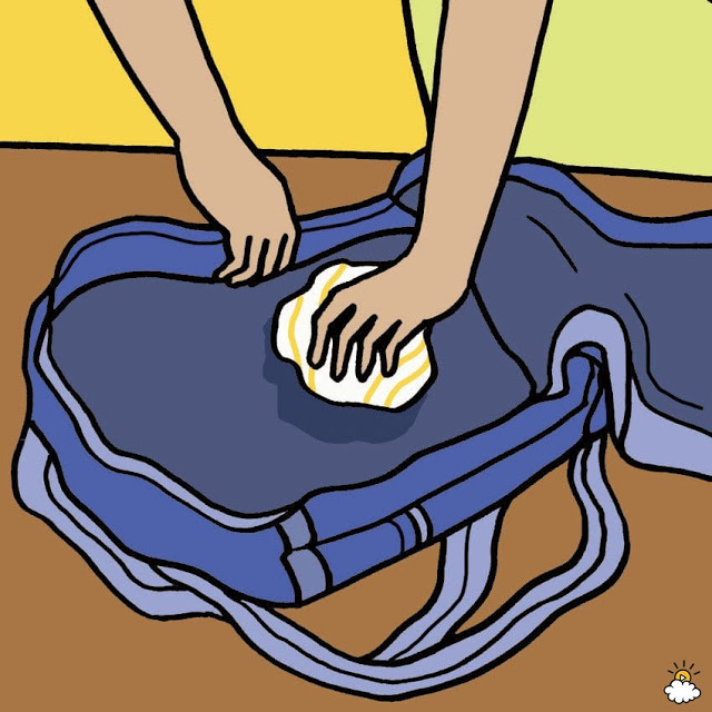 Πώς να πλύνετε την τσάντα του παιδιού (Αν δεν μπαίνει στο πλυντήριο) - Φωτογραφία 6