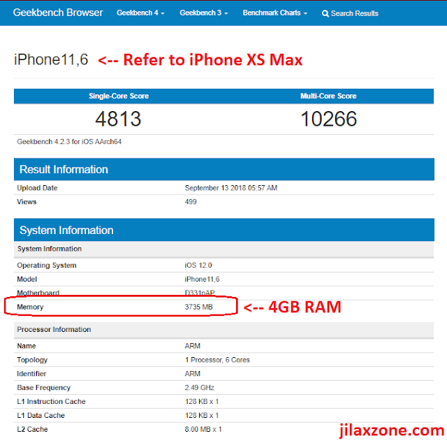 Πόση μνήμη RAM έχει το νέο iPhone XS, το iPhone XS Max και το iPhone XR; - Φωτογραφία 2