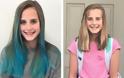Αληθινή ιστορία: Γιατί άφησα την κόρη μου να βάψει τα μαλλιά της μπλε
