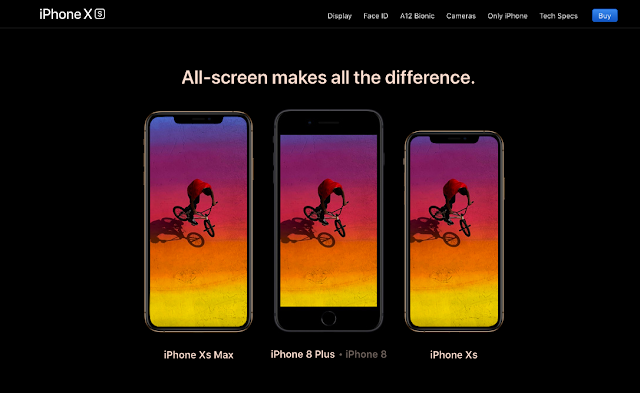 Η Apple έχει δημιουργήσει έναν ξεχωριστό ιστότοπο για τη διαφήμιση του XS XS και του iPhone XS Max - Φωτογραφία 4