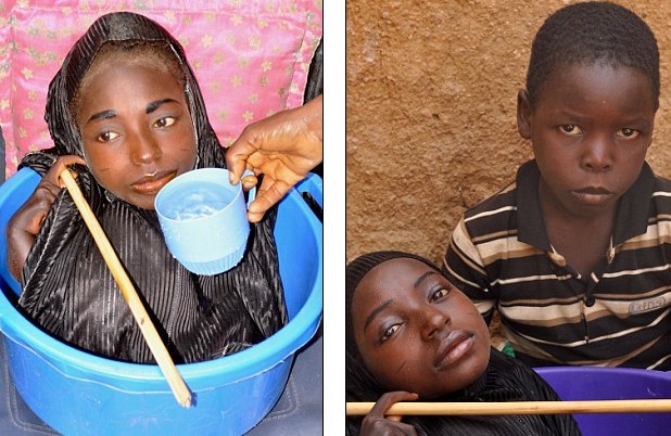 Νιγηρία: Δείτε την 19χρονη που ζει σε μία πλαστική λεκάνη  - Πάσχει από άγνωστη ασθένεια [photos+video] - Φωτογραφία 8