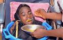 Νιγηρία: Δείτε την 19χρονη που ζει σε μία πλαστική λεκάνη  - Πάσχει από άγνωστη ασθένεια [photos+video] - Φωτογραφία 6