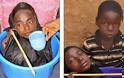 Νιγηρία: Δείτε την 19χρονη που ζει σε μία πλαστική λεκάνη  - Πάσχει από άγνωστη ασθένεια [photos+video] - Φωτογραφία 8