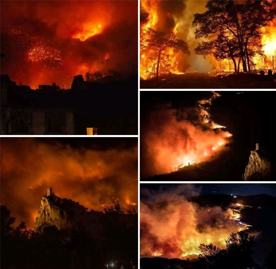 Μεγάλη φωτιά στην Τοσκάνη: Πάνω από 500 άτομα απομακρύνθηκαν από τα σπίτια τους - Φωτογραφία 2
