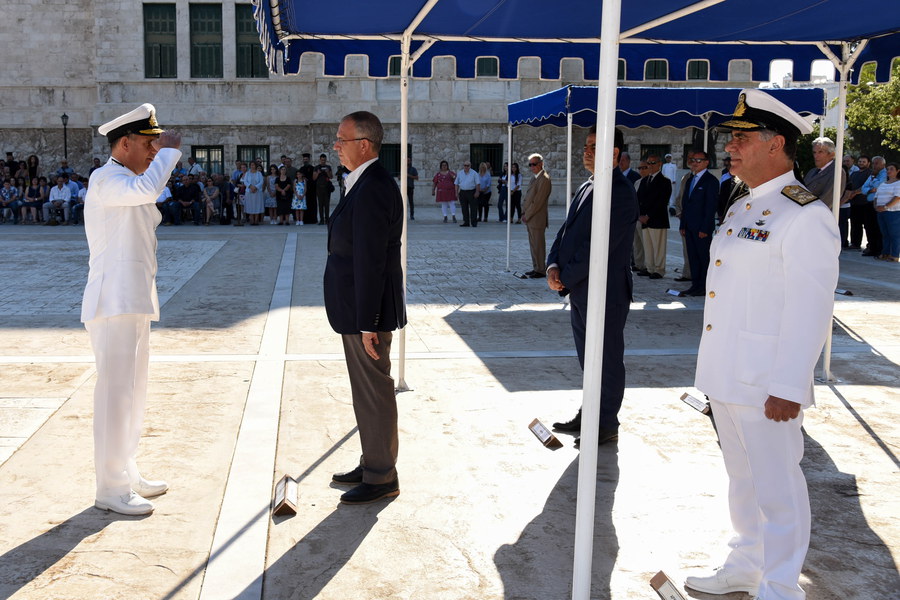 Ορκωμοσία πρωτοετών Ναυτικών Δοκίμων ΠΝ και Δοκίμων Σημαιοφόρων ΛΣ (ΦΩΤΟ) - Φωτογραφία 10