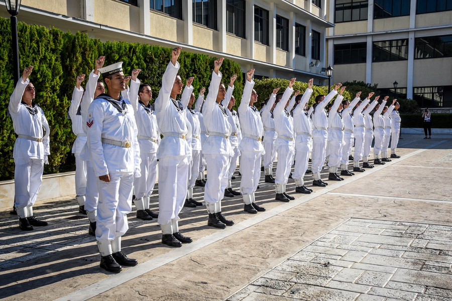 Ορκωμοσία πρωτοετών Ναυτικών Δοκίμων ΠΝ και Δοκίμων Σημαιοφόρων ΛΣ (ΦΩΤΟ) - Φωτογραφία 8