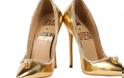 Το ακριβότερο παπούτσι στον κόσμο: Χρυσές γόβες με διαμάντια