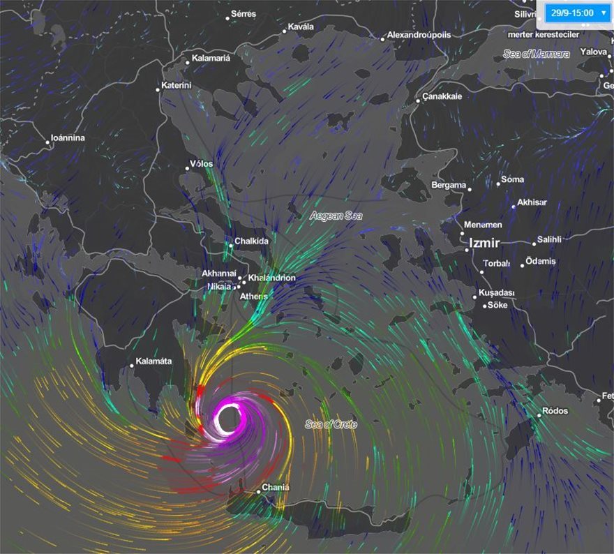 Μετά τον «Ξενοφώντα», ο «Ζορμπάς»: Ποιες περιοχές θα πλήξει ο μεσογειακός κυκλώνας - Φωτογραφία 3