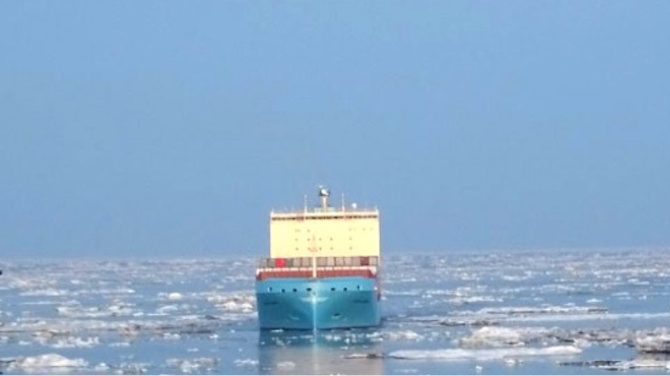 Ρωσικό εμπορικό πλοίο διέπλευσε για πρώτη φορά τη βορειοανατολική οδό της Αρκτικής - Φωτογραφία 1