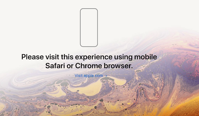 Η Apple έχει δημιουργήσει έναν ξεχωριστό ιστότοπο για τη διαφήμιση του XS XS και του iPhone XS Max - Φωτογραφία 1