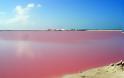 Σε ποιο μέρος του κόσμου βρίσκεται αυτή η περίεργη ροζ λίμνη; - Φωτογραφία 1