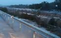 Πλημμύρισε η εθνική οδός Πατρών Αθηνών στο 117ο χιλιόμετρο στο Ξυλόκαστρο