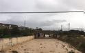 Κατέρρευσε γέφυρα στα Μέγαρα από τον κυκλώνα Ζορμπά - Φωτογραφία 3