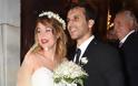 Η Λένα Παπαληγούρα και ο Άκης Πάντος παντρεύτηκαν αψηφώντας τον «Ζορμπά» - Φωτογραφία 3