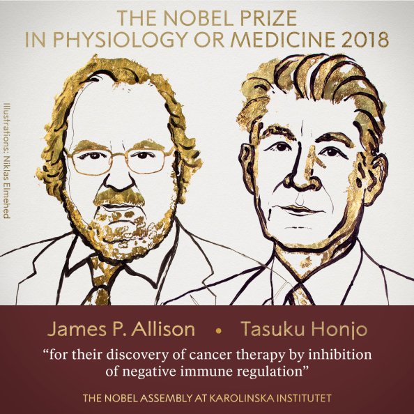 Βραβείο Nobel Ιατρικής 2018 - Φωτογραφία 1
