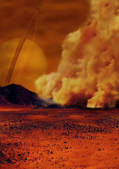 Eνδείξεις για γιγάντιες αμμοθύελλες στον Τιτάνα του Κρόνου - Φωτογραφία 1