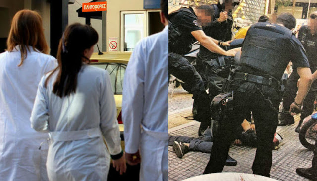 Οι Νοσοκομειακοί γιατροί αποκαλύπτουν: «Οι αστυνομικοί μας έφεραν τον Ζακ Κωστόπουλο νεκρό με χειροπέδες! Περιύβριση νεκρού και απίστευτη αστυνομική βία»! - Φωτογραφία 1